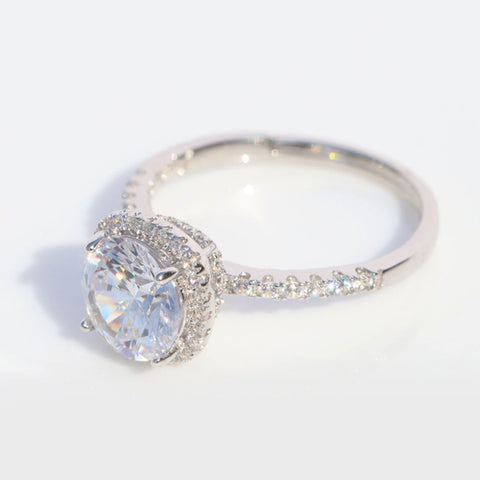 Alluring Squircle Solitaire Ring. - KORE JEWELS