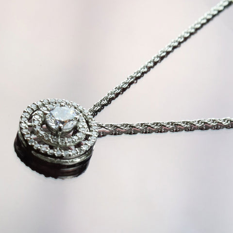 Concentric Triple Circle Necklace - KORE JEWELS