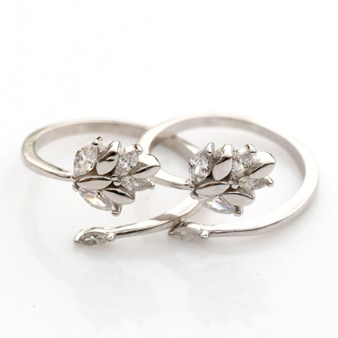 Leafy Affair Toe Ring - KORE JEWELS