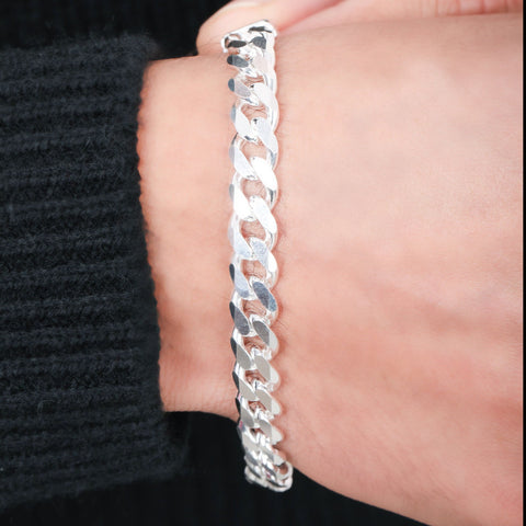 Men's Bold Curb Chain Bracelet - KORE JEWELS