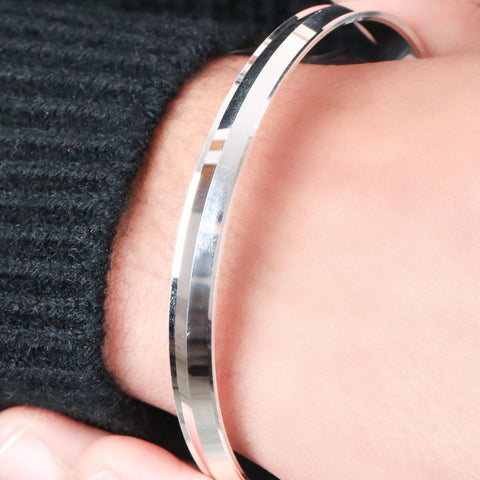 Men's Fancy 925 Kada. - KORE JEWELS