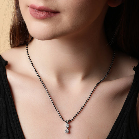 Small Teardrops Mangalsutra - KORE JEWELS