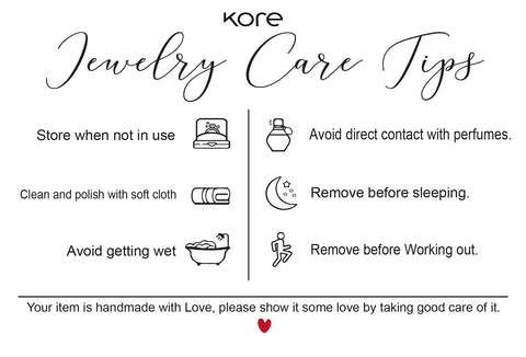 Preserving the Shine: Care Tips for Long-Lasting Kore Silver Jewelry