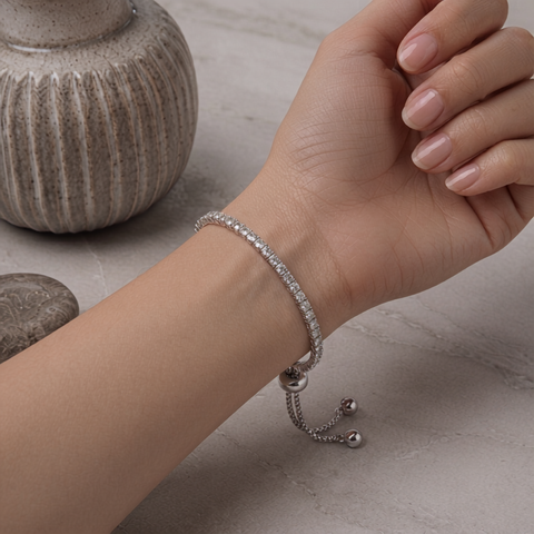 Tiny Square Beads Bracelet