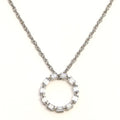 Adoring Circle CZ Necklace - KORE JEWELS 