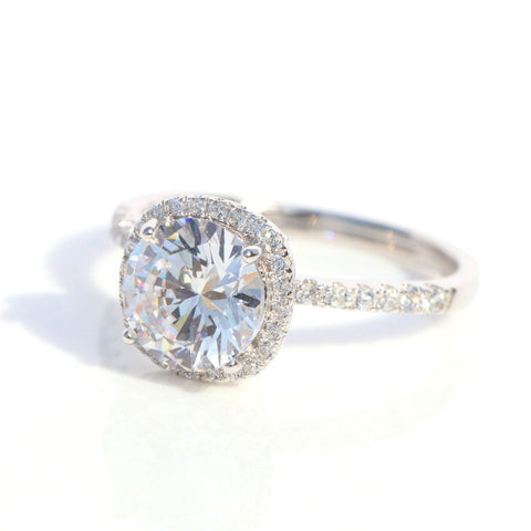 Alluring Squircle Solitaire Ring. - KORE JEWELS 