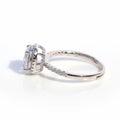 Alluring Squircle Solitaire Ring. - KORE JEWELS 