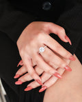Alluring Squircle Solitaire Ring. - KORE JEWELS 