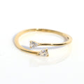 Charming Dual Waterdrop Ring. - KORE JEWELS 
