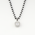 Charming Halo Squiricle Mangalsutra. - KORE JEWELS 