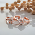 Charming Rose Cut Rose Gold Toe Ring - KORE JEWELS 