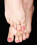 Charming Rose Cut Rose Gold Toe Ring - KORE JEWELS 