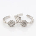 Charming Rose Cut Toe Ring - KORE JEWELS 