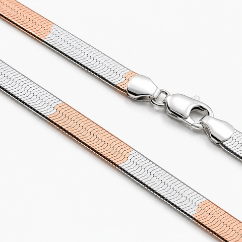 Dual Tone Fish Scale Anklet.