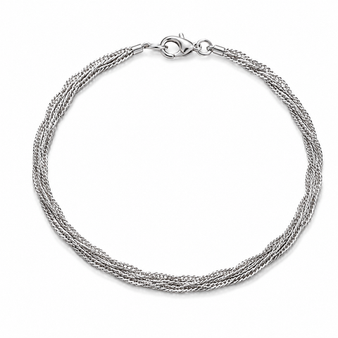 Opulent Layered Chain Bracelet