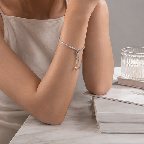 Tiny Square Beads Bracelet