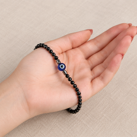 Beaded Evil Eye Bracelet
