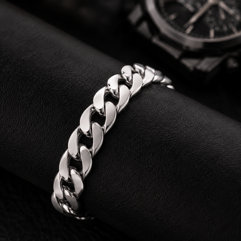 Men's Bold Curb Chain Bracelet