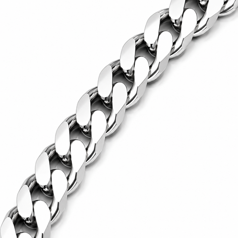 Men's Striking Curb Chain Bracelet.