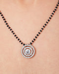 Concentric Triple Circle Mangalsutra - KORE JEWELS 