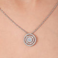 Concentric Triple Circle Necklace - KORE JEWELS 