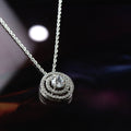 Concentric Triple Circle Necklace - KORE JEWELS 