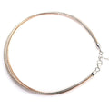 Dual Tone Layered Anklet. - KORE JEWELS 