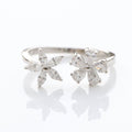 Elegant Flower Cut Toe Ring - KORE JEWELS 