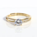 Enchanting Solitaire CZ Ring. - KORE JEWELS 