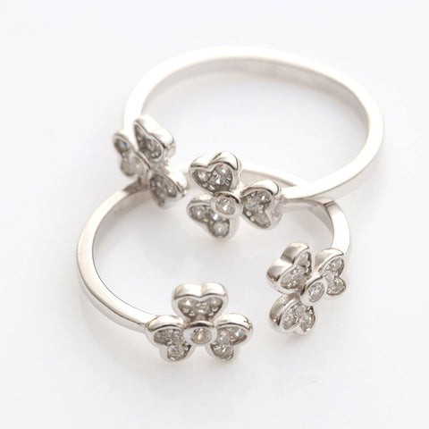 Exquisite Clover Toe Ring - KORE JEWELS 