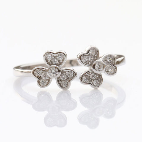 Exquisite Clover Toe Ring - KORE JEWELS 
