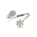 Florid Drop Toe Ring - KORE JEWELS 