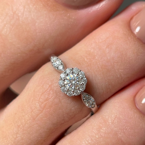 Enchanting Flower Toe Ring