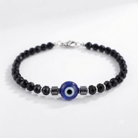 Beaded Evil Eye Bracelet