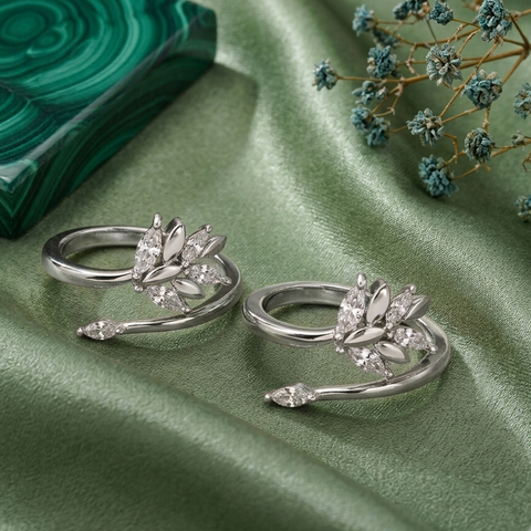 Leafy Affair Toe Ring