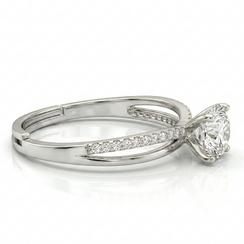 Seductive Solitaire CZ Ring.