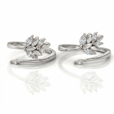 Leafy Affair Toe Ring