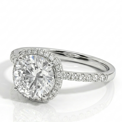 Alluring Squircle Solitaire Ring.
