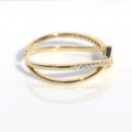 Golden Timeless Beauty CZ Ring. - KORE JEWELS 