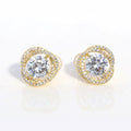 Helical Gem Gold Earrings - KORE JEWELS 