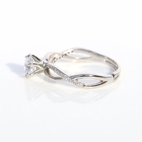 Infinite Floral Affection CZ Ring. - KORE JEWELS 
