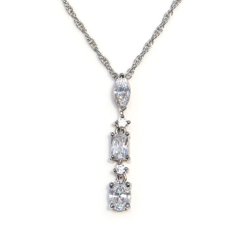 Linde Drop Design Necklace. - KORE JEWELS 