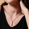 Linde Drop Design Necklace. - KORE JEWELS 