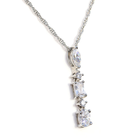 Linde Drop Design Necklace. - KORE JEWELS 
