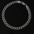 Men's Striking Curb Chain Bracelet. - KORE JEWELS 