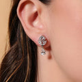 MultiLeaf TearDrop Earings. - KORE JEWELS 