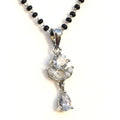 Multi Leaf Tear-Drop Mangalsutra. - KORE JEWELS 