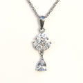 Multi Leaf Tear-Drop Necklace - KORE JEWELS 