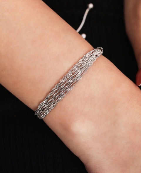 Opulent Layered Chain Bracelet - KORE JEWELS 
