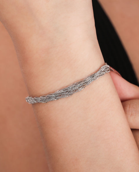 Opulent Layered Chain Bracelet - KORE JEWELS 